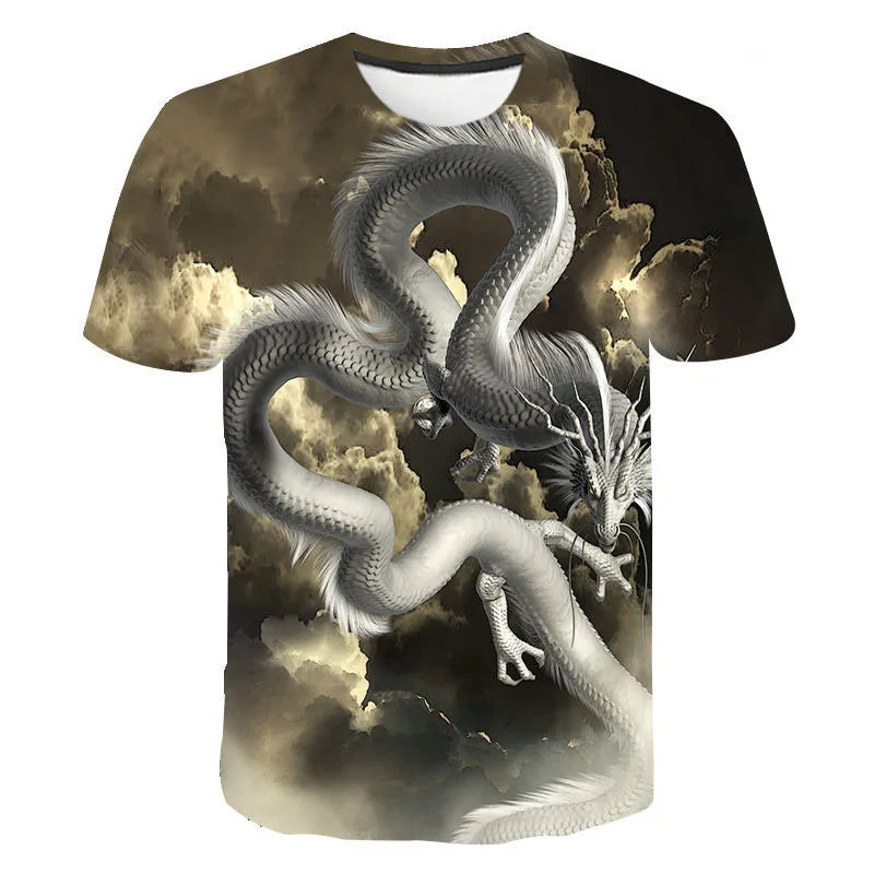 🔥 Dragon 3D Printed T-Shirt 🔥