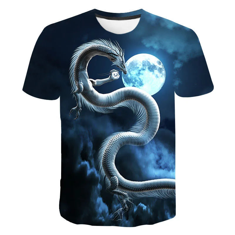 🔥 Dragon 3D Printed T-Shirt 🔥