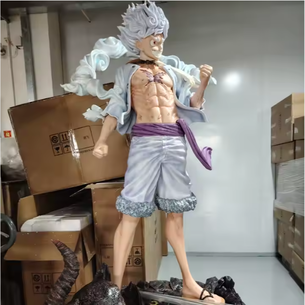 One Piece Luffy Gear 5 Life Size Statue