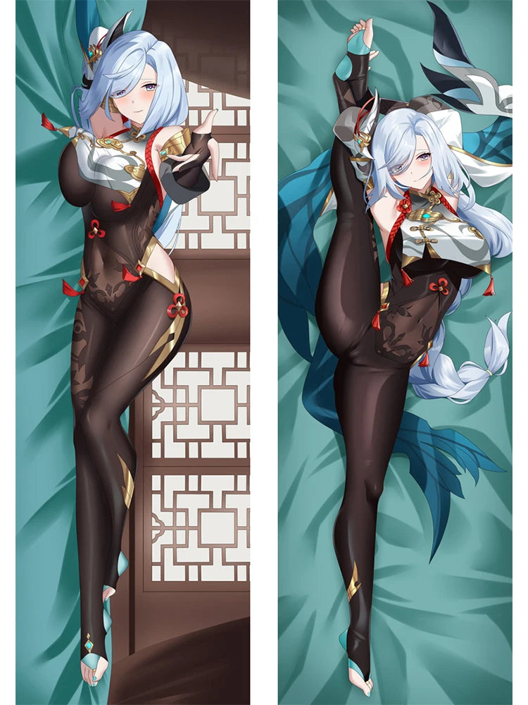 Shenhe Body Pillow Cover