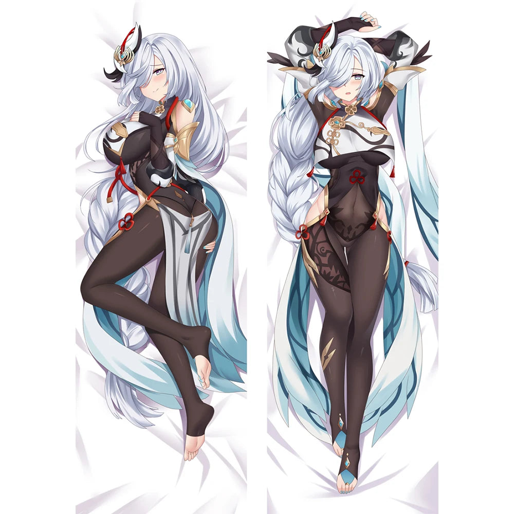 Shenhe Body Pillow Cover