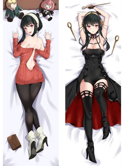 Yor Forger Anime Body Pillow Case – Double-Sided Print