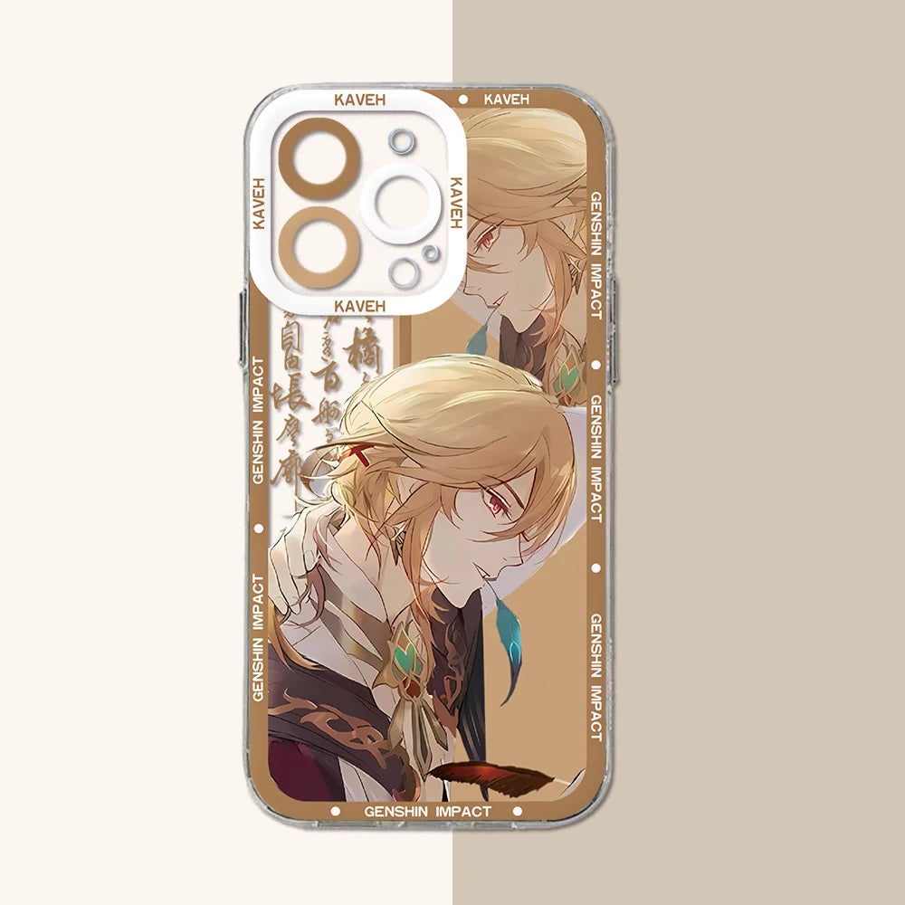 Genshin Impact telefoonhoesje voor iPhone 11-12-13