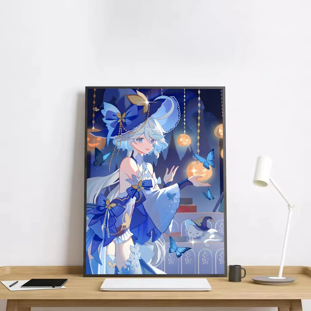 💙 Furina Genshin Impact HD Wall Poster 💙