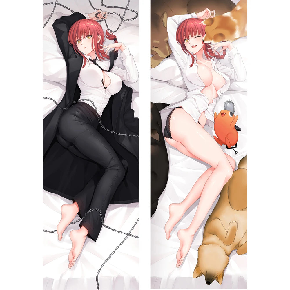 Chainsaw Man Makima Dakimakura Kussensloop 💕