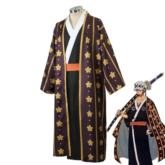 ⚡ Trafalgar Law Cosplay Set – Heers over de zeeën! ⚡