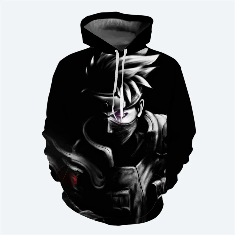 Uchiha Itachi Jongens Meisjes Hoodie Uzumaki Naruto Heren Hoodie 3D Print Sasuke Pullover Heren Hoodie Kakashi Herenkleding