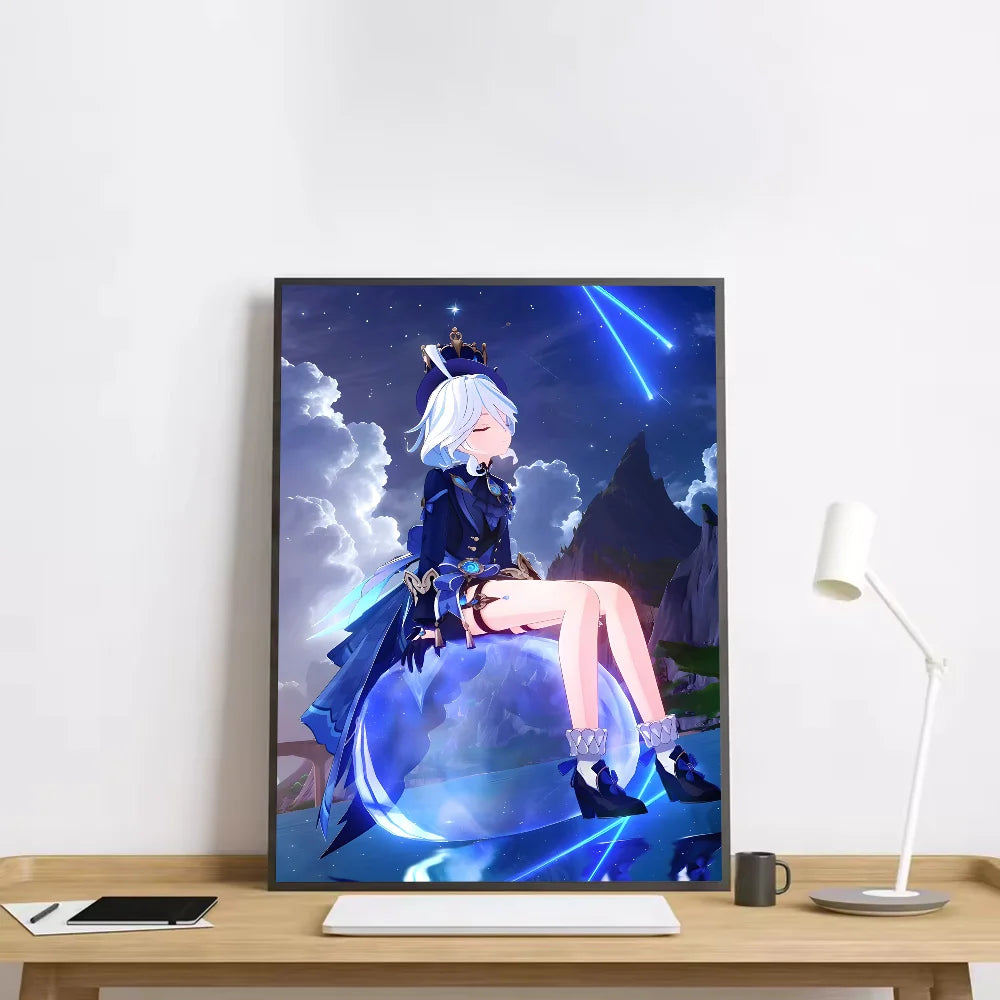 💙 Furina Genshin Impact HD Wall Poster 💙