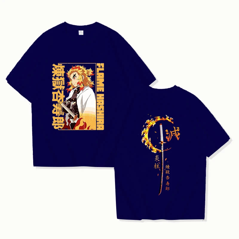 🔥 Rengoku Kyojuro Anime T-Shirt 🔥