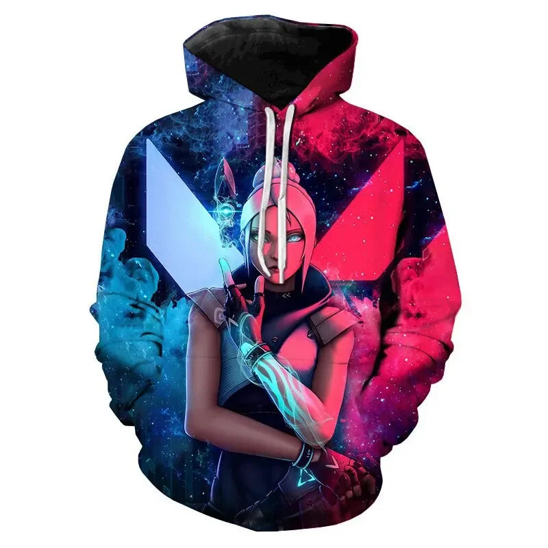 Valorant 3D Hoodies