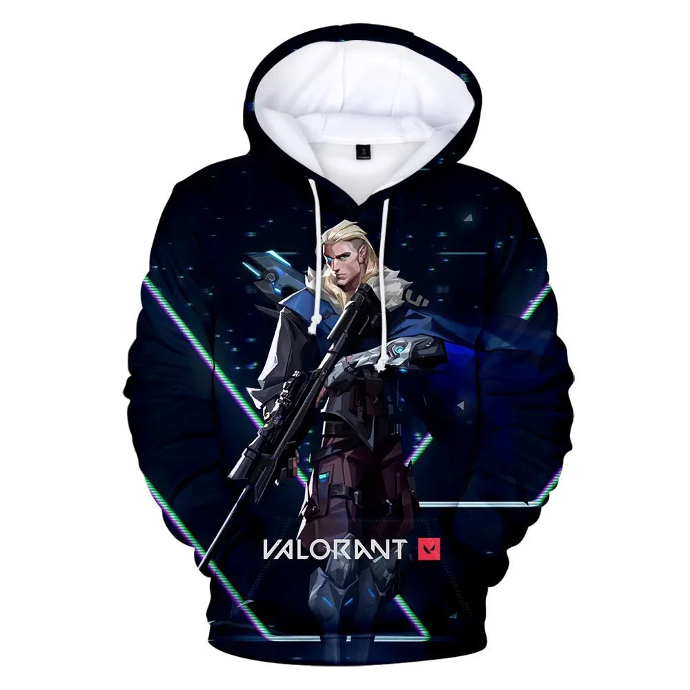 Valorant 3D Hoodies