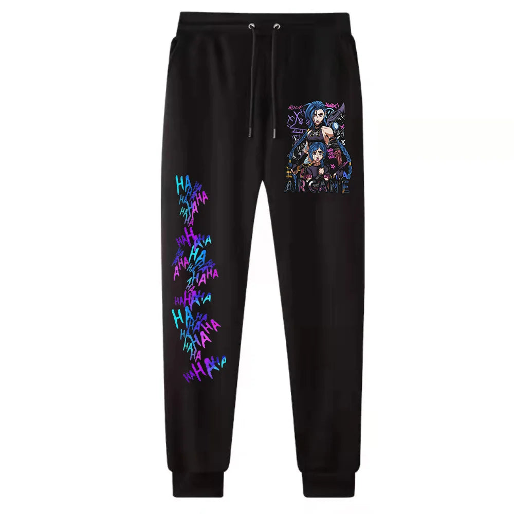 🔥 Arcane Jinx Streetwear Pants 🔥