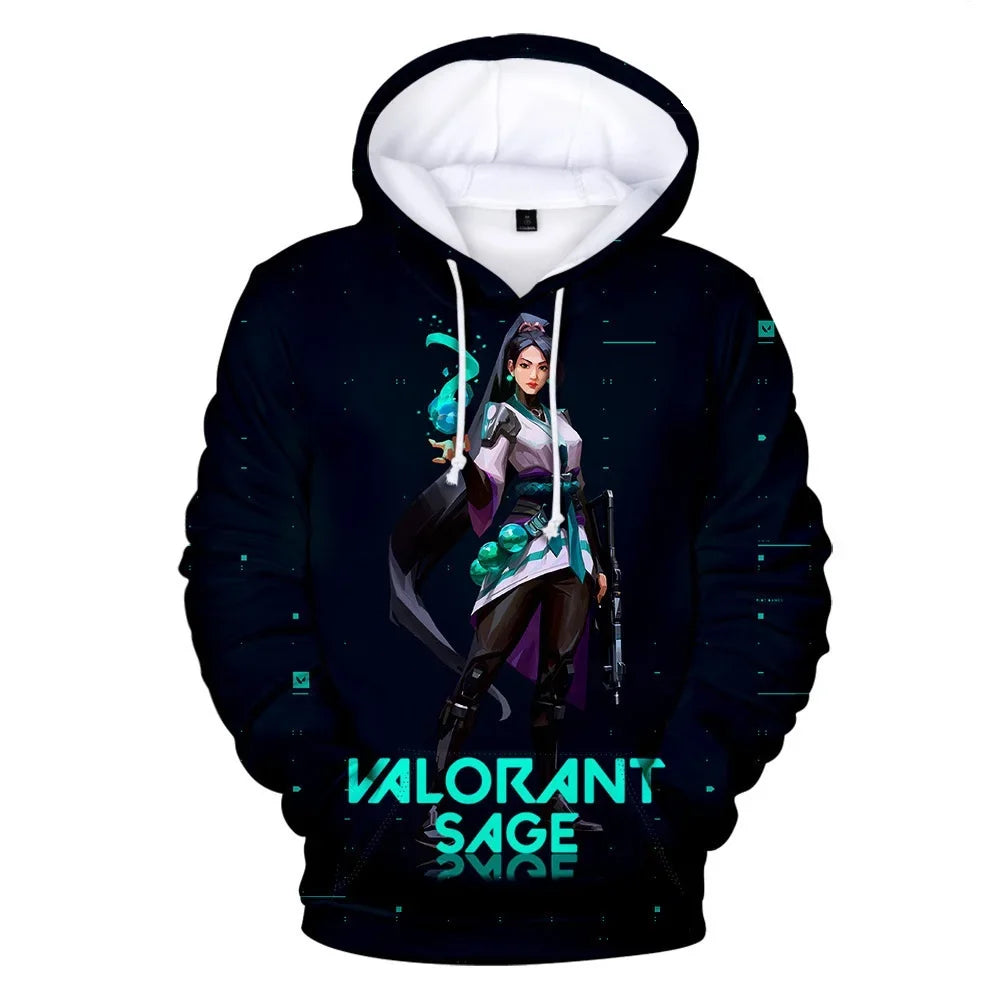 Valorant 3D Hoodies