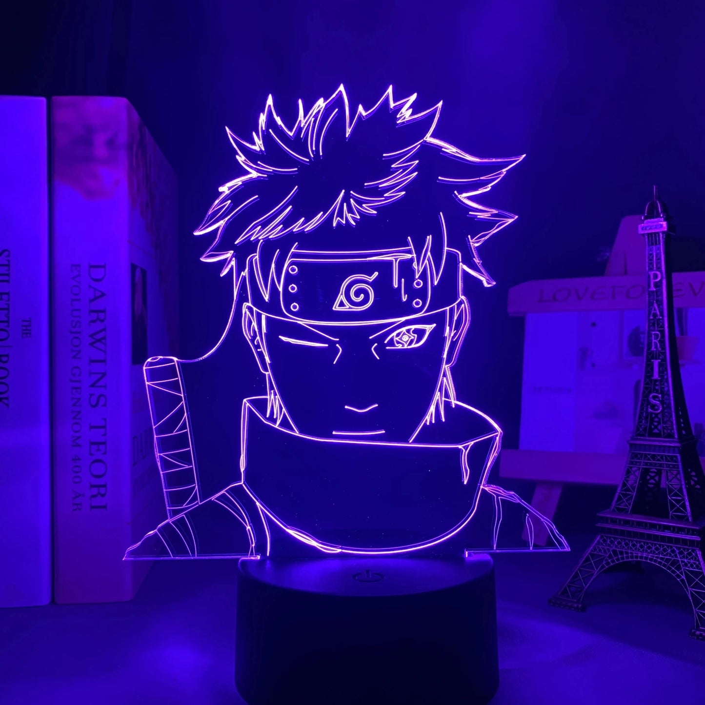 🔥 Naruto 3D LED-nachtlampje – Ultieme Ninja-vibes! 🔥