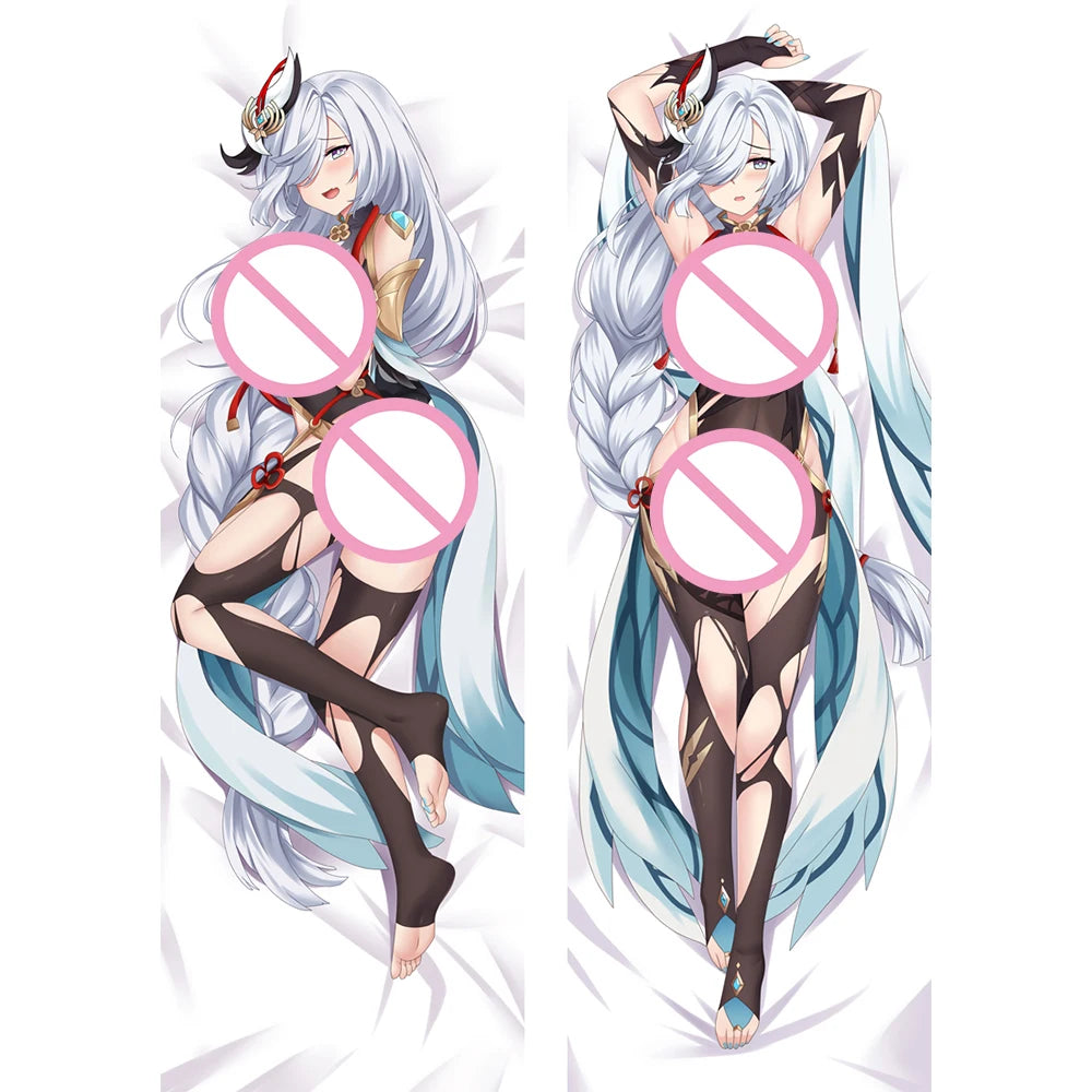 Shenhe Body Pillow Cover