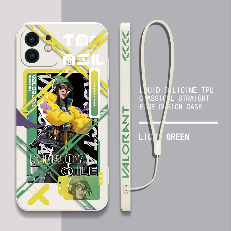 Valorants Phone Case For iPhone 13 12 11