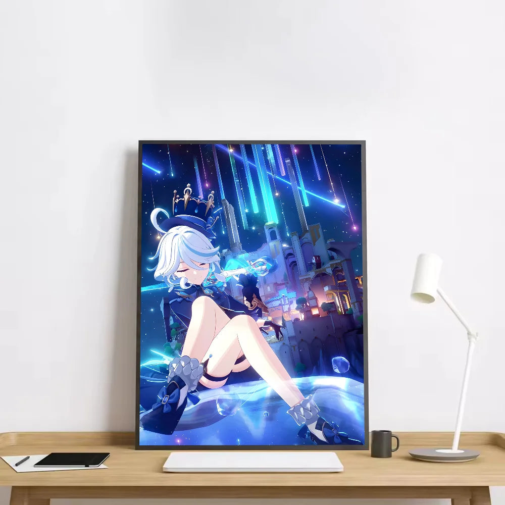 💙 Furina Genshin Impact HD Wall Poster 💙