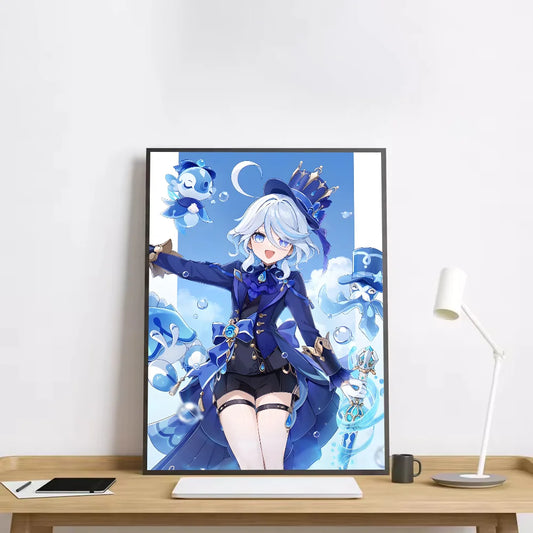 💙 Furina Genshin Impact HD Wall Poster 💙