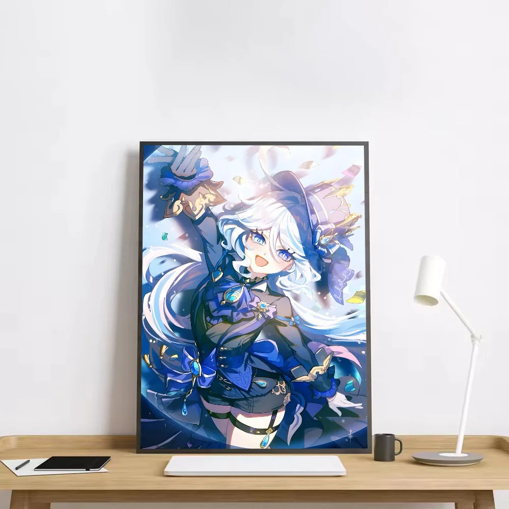 💙 Furina Genshin Impact HD Wall Poster 💙