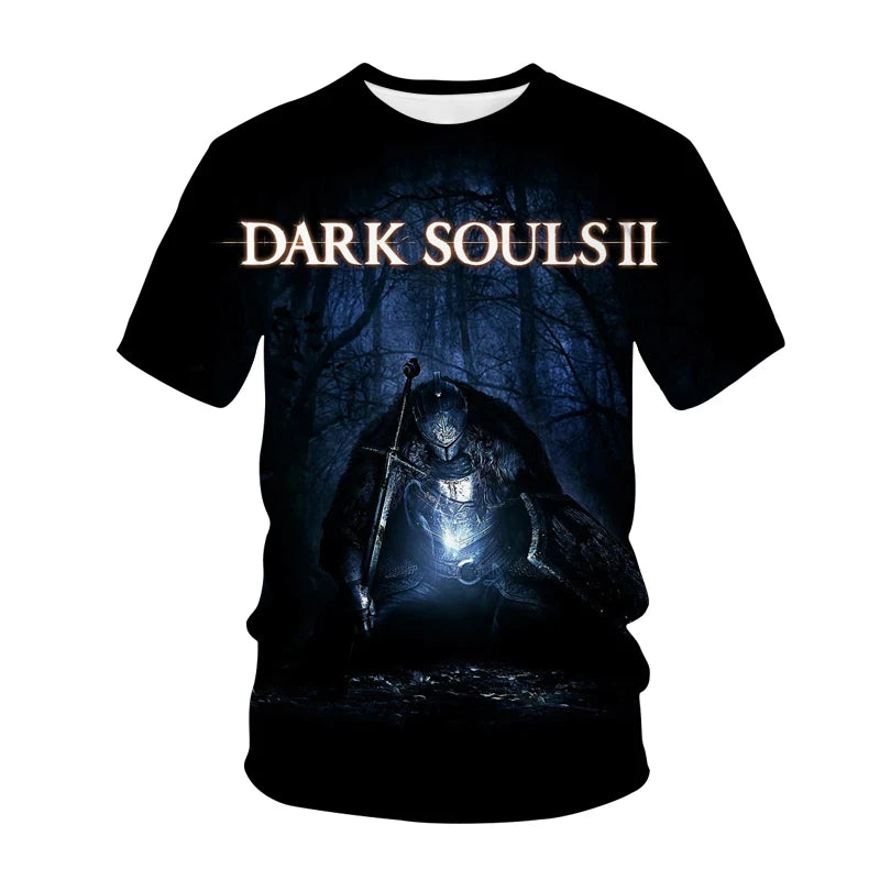 🔥 Dark Souls 3D Printed T-Shirt 🔥