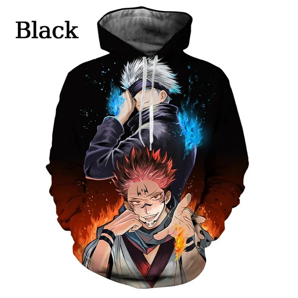 🔥 Jujutsu Kaisen 3D Printed Hoodie🔥