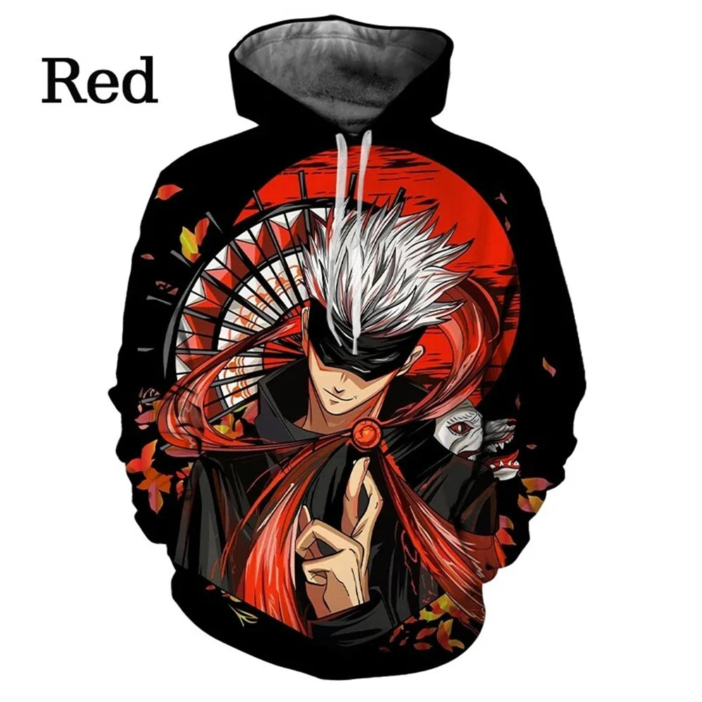 🔥 Jujutsu Kaisen 3D Printed Hoodie🔥