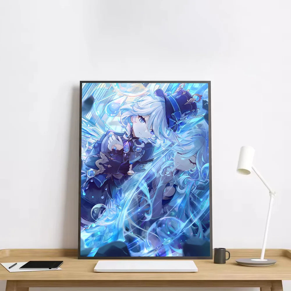 💙 Furina Genshin Impact HD Wall Poster 💙