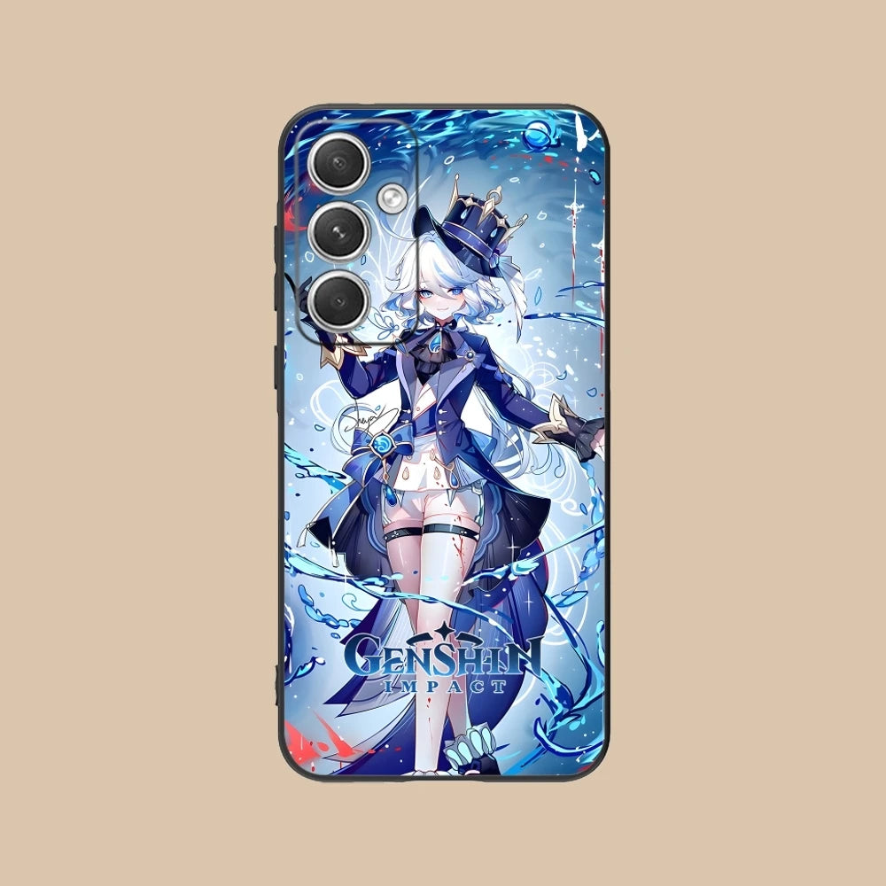 🔥 Genshin Impact Samsung Phone Case – Protect with Style! 🔥