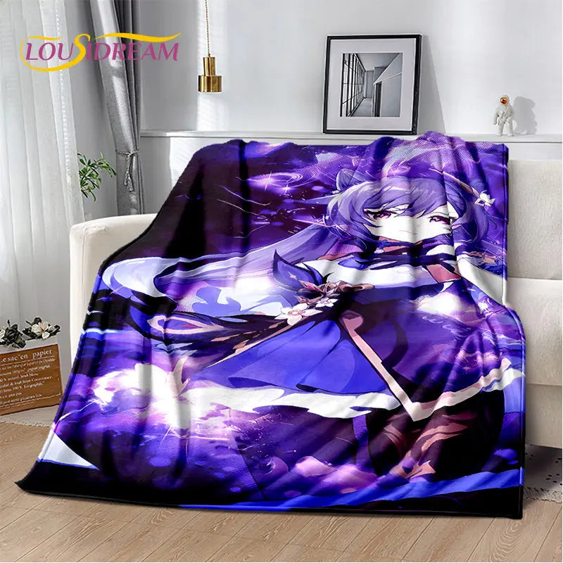 🌟 Genshin Impact Printed Blanket 🌟