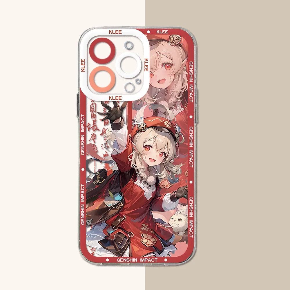 Genshin Impact telefoonhoesje voor iPhone 11-12-13