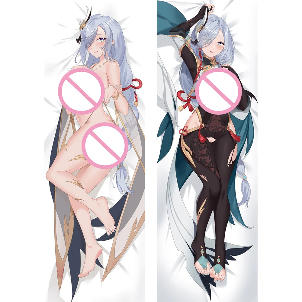 Shenhe Body Pillow Cover