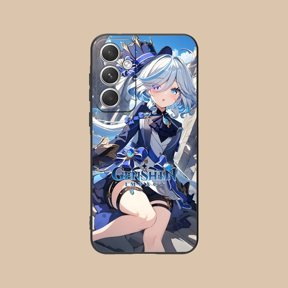 🔥 Genshin Impact Samsung Phone Case – Protect with Style! 🔥