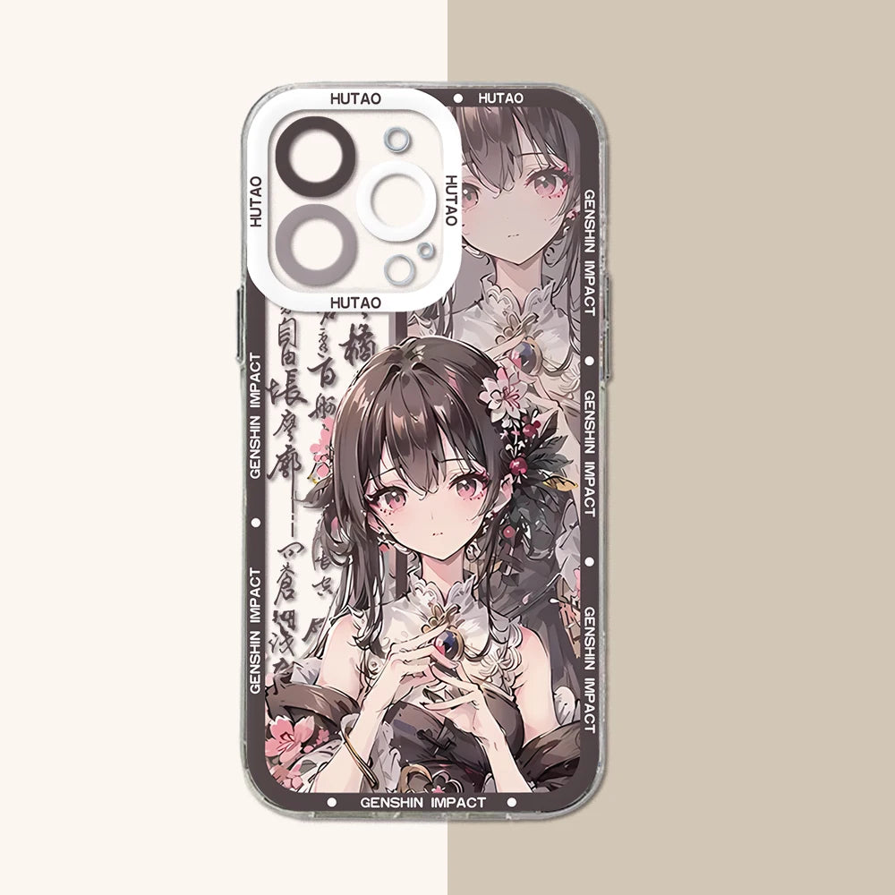 Genshin Impact telefoonhoesje voor iPhone 11-12-13