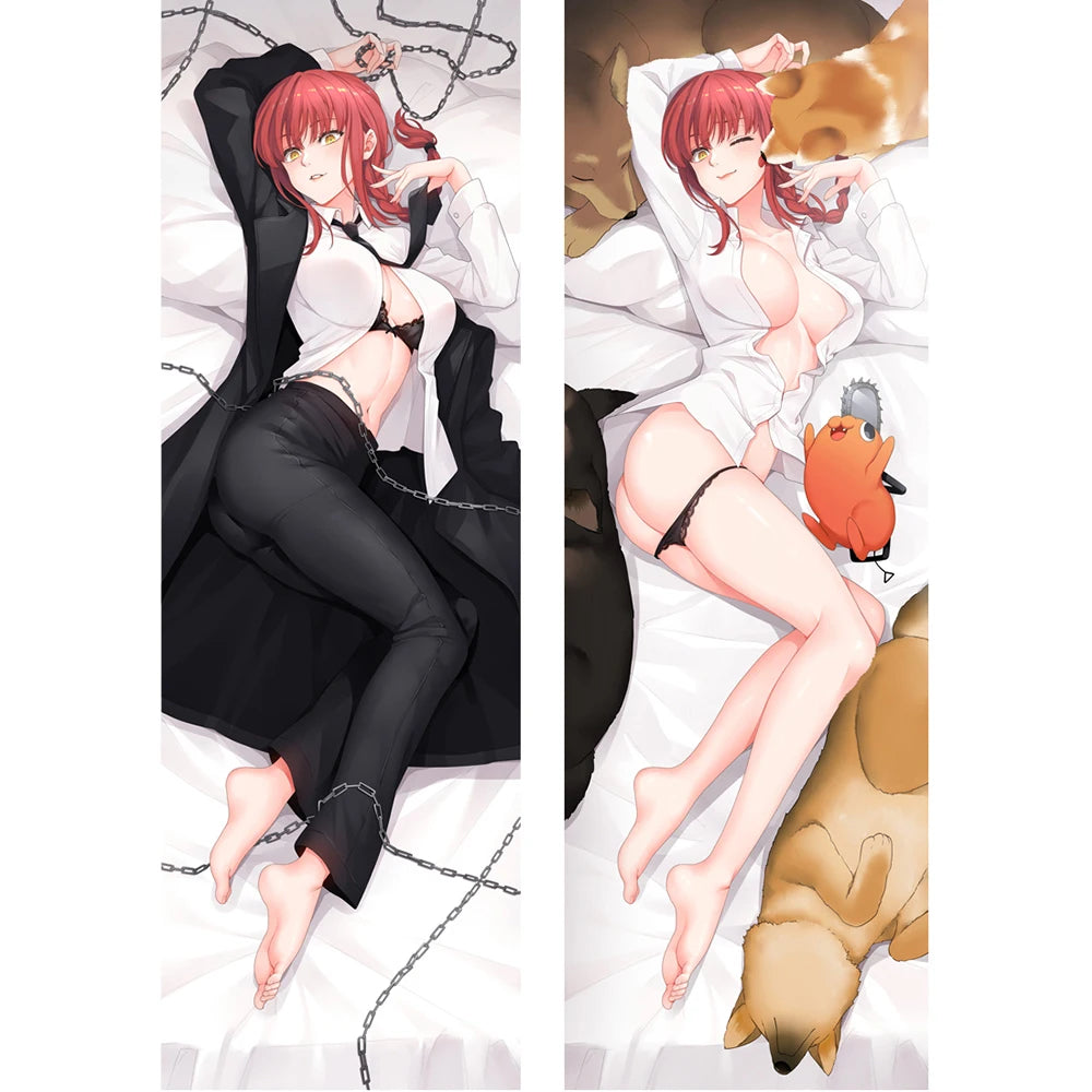 Chainsaw Man Makima Dakimakura Kussensloop 💕