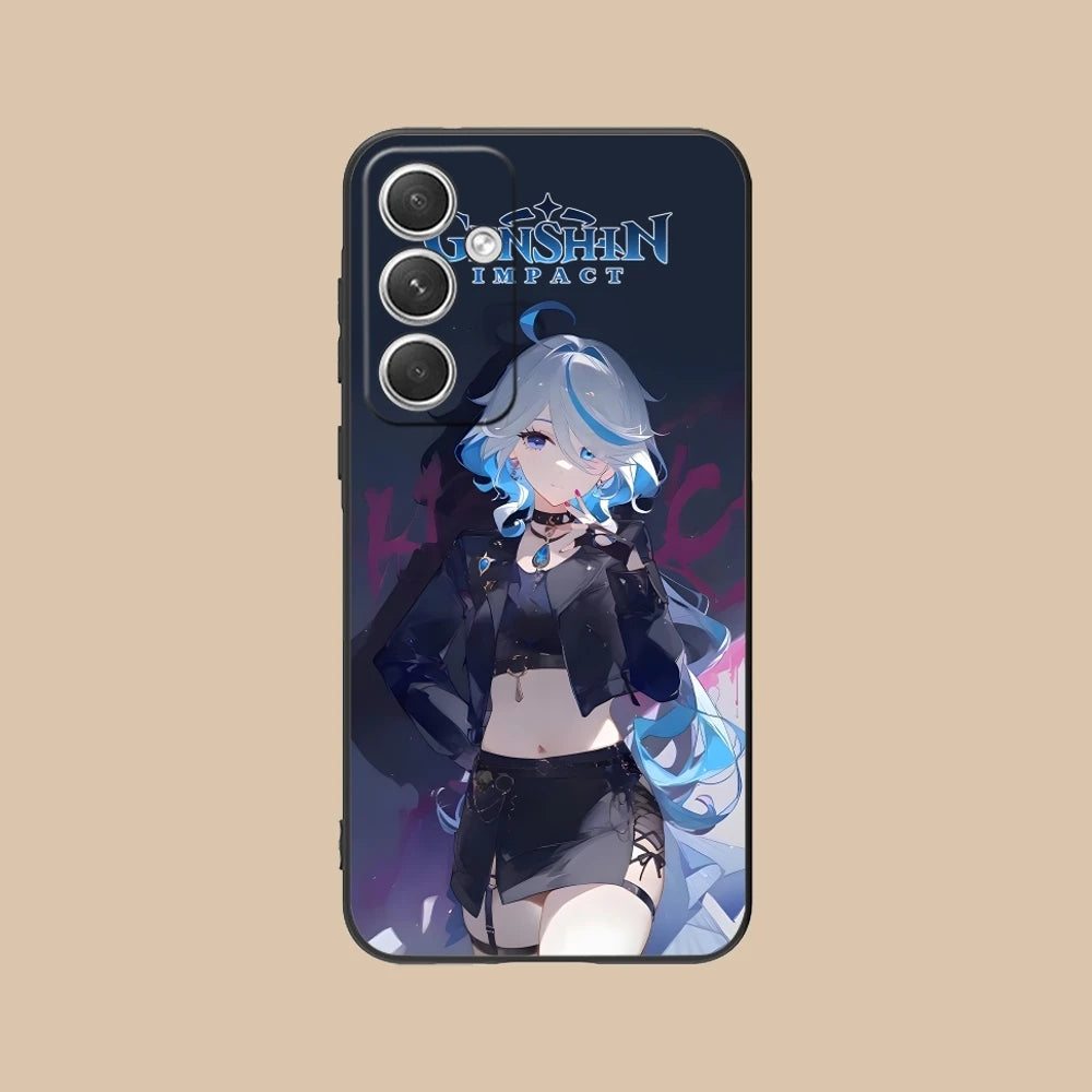 🔥 Genshin Impact Samsung Phone Case – Protect with Style! 🔥