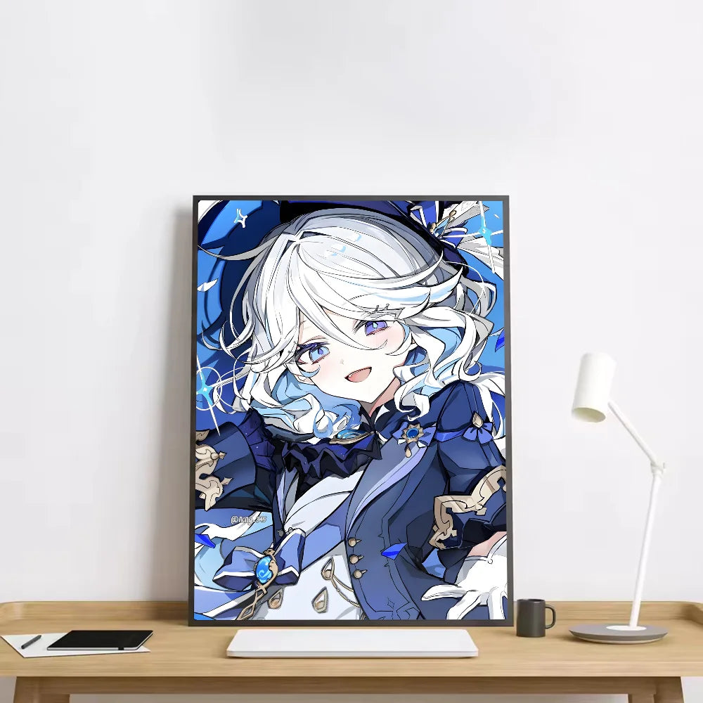 💙 Furina Genshin Impact HD Wall Poster 💙