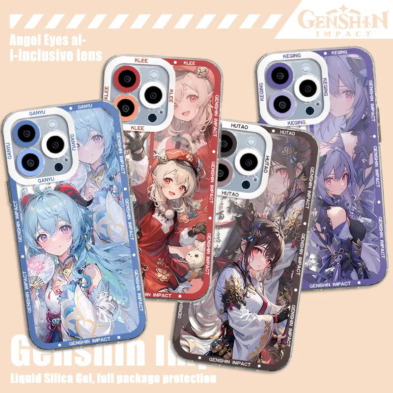 Genshin Impact Telefoonhoesje Iphone 14-15