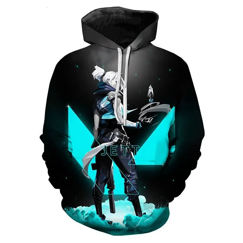 Valorant 3D Hoodies