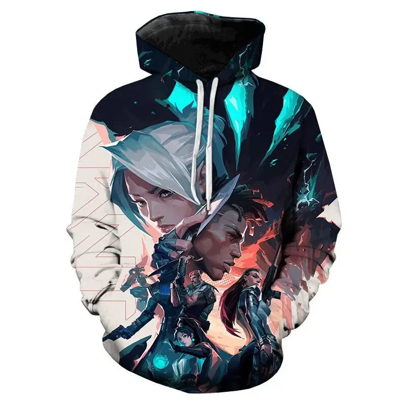 Valorant 3D Hoodies