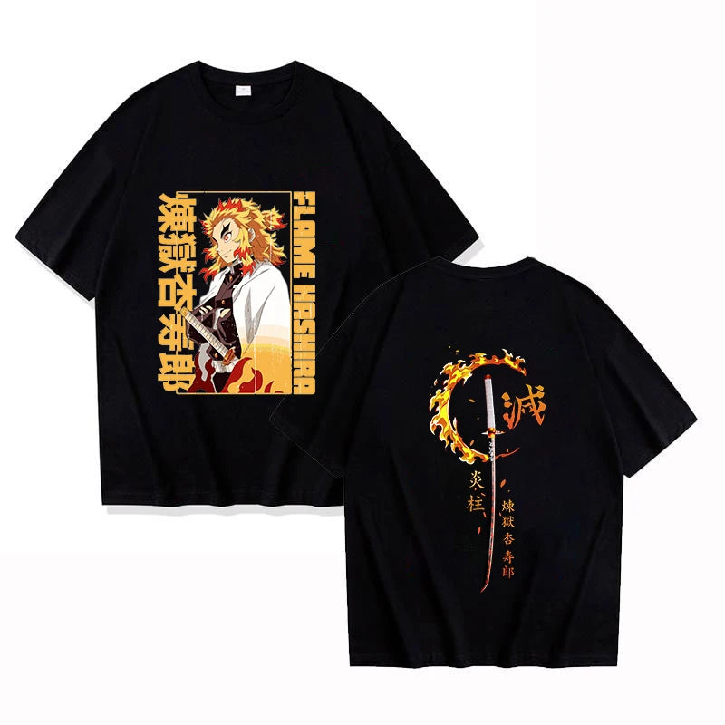 🔥 Rengoku Kyojuro Anime T-Shirt 🔥