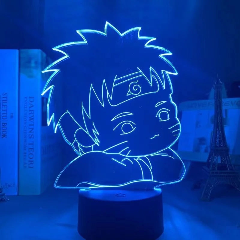 🔥 Naruto 3D LED Night Light – Ultimate Ninja Vibes! 🔥