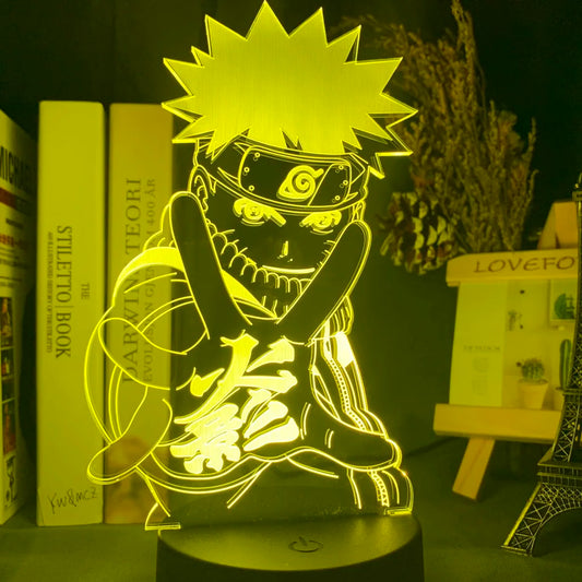 🔥 Naruto 3D LED Night Light – Ultimate Ninja Vibes! 🔥