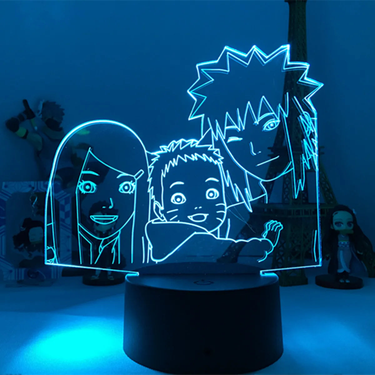 🔥 Naruto 3D LED Night Light – Ultimate Ninja Vibes! 🔥