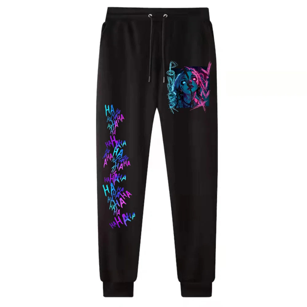 🔥 Arcane Jinx Streetwear Pants 🔥