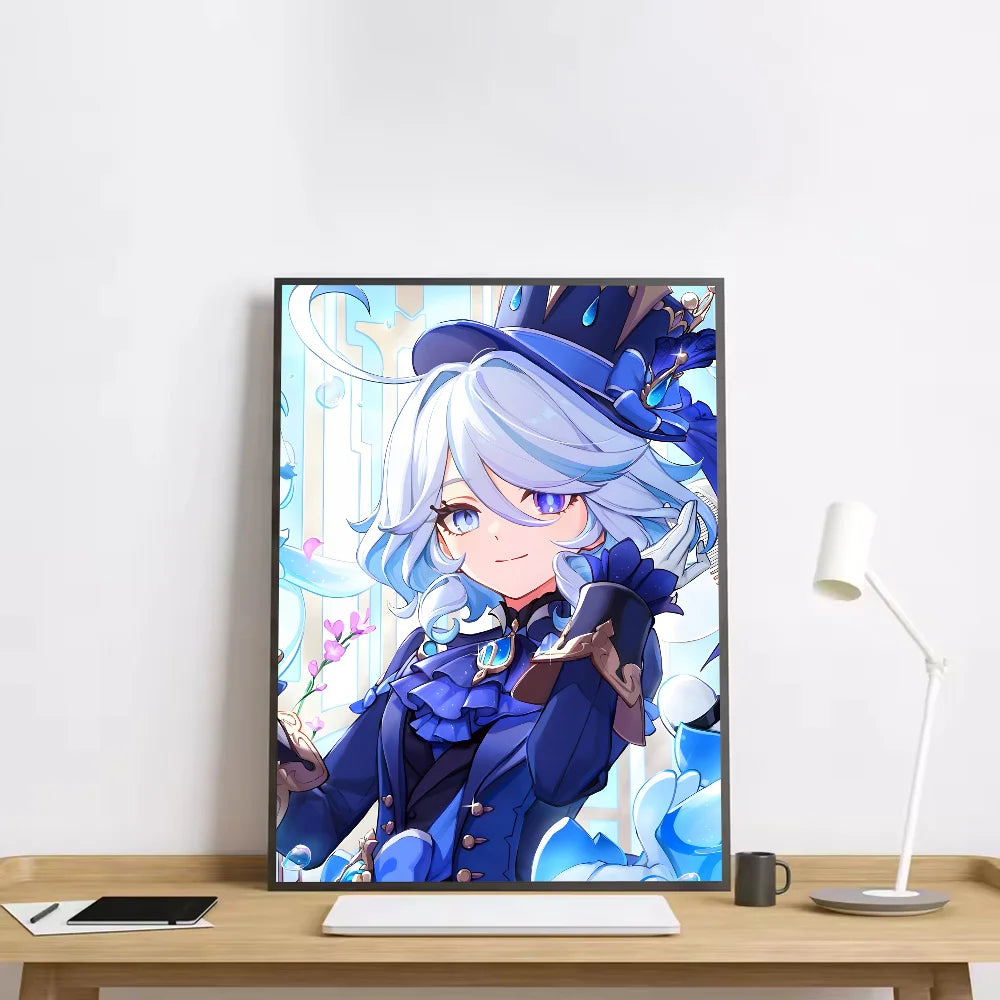 💙 Furina Genshin Impact HD Wall Poster 💙