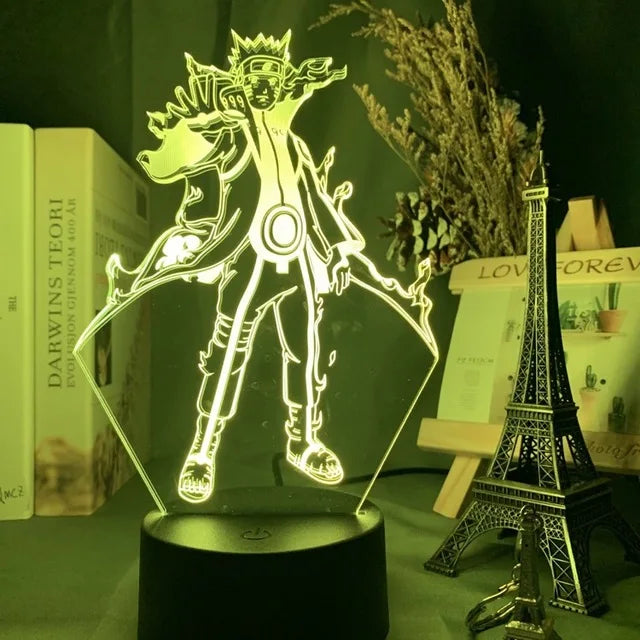 🔥 Naruto 3D LED Night Light – Ultimate Ninja Vibes! 🔥