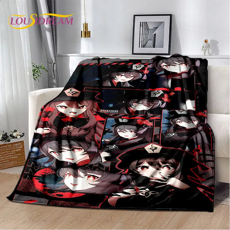 🌟 Genshin Impact Printed Blanket 🌟