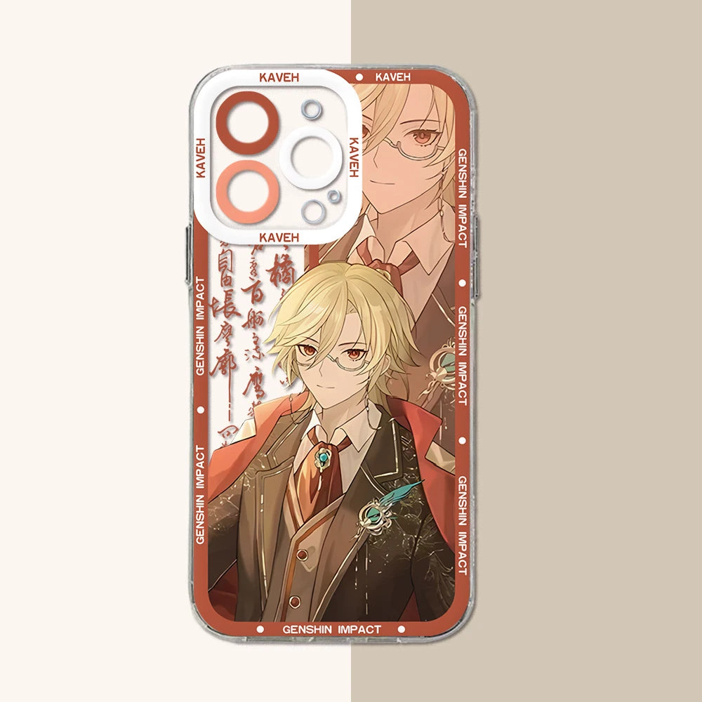 Genshin Impact telefoonhoesje voor iPhone 11-12-13