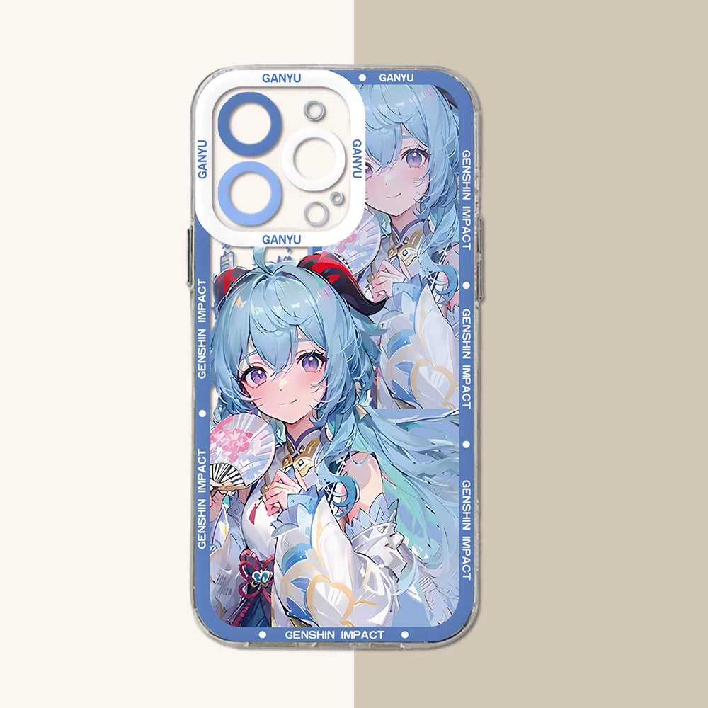 Genshin Impact telefoonhoesje voor iPhone 11-12-13