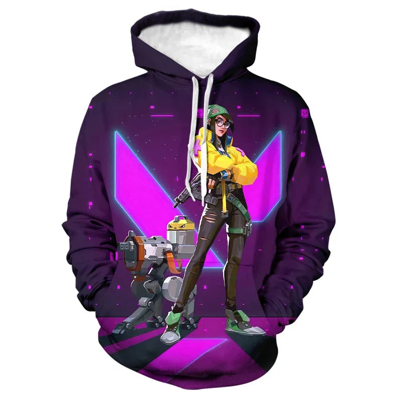 Valorant 3D Hoodies